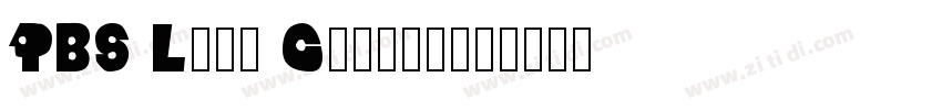 PBS Logo Cyrillic字体转换